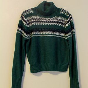 Green Knit Sweater